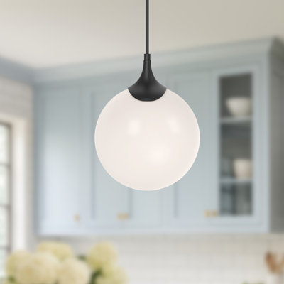 Luminaire suspendu sphère 1 lumière Nedra
