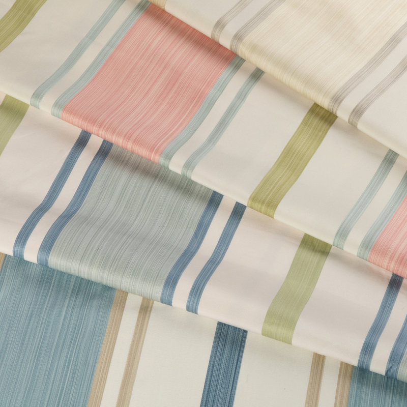 Davies Stripe, Petal/Kiwi