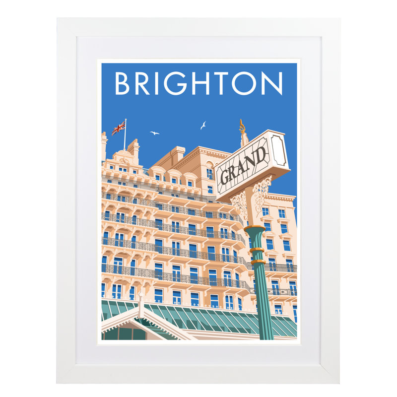 Stephen Millership - Print, White, 54cm H x 44cm W x 2.2cm D