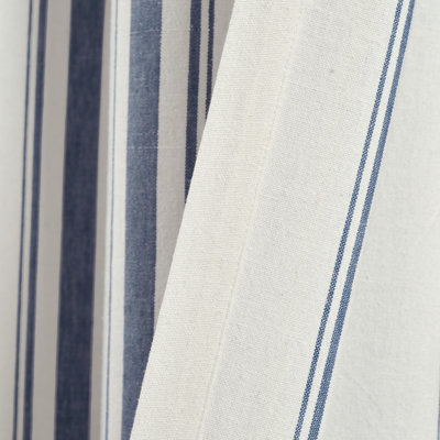 Cotton Blend Semi Sheer Curtain