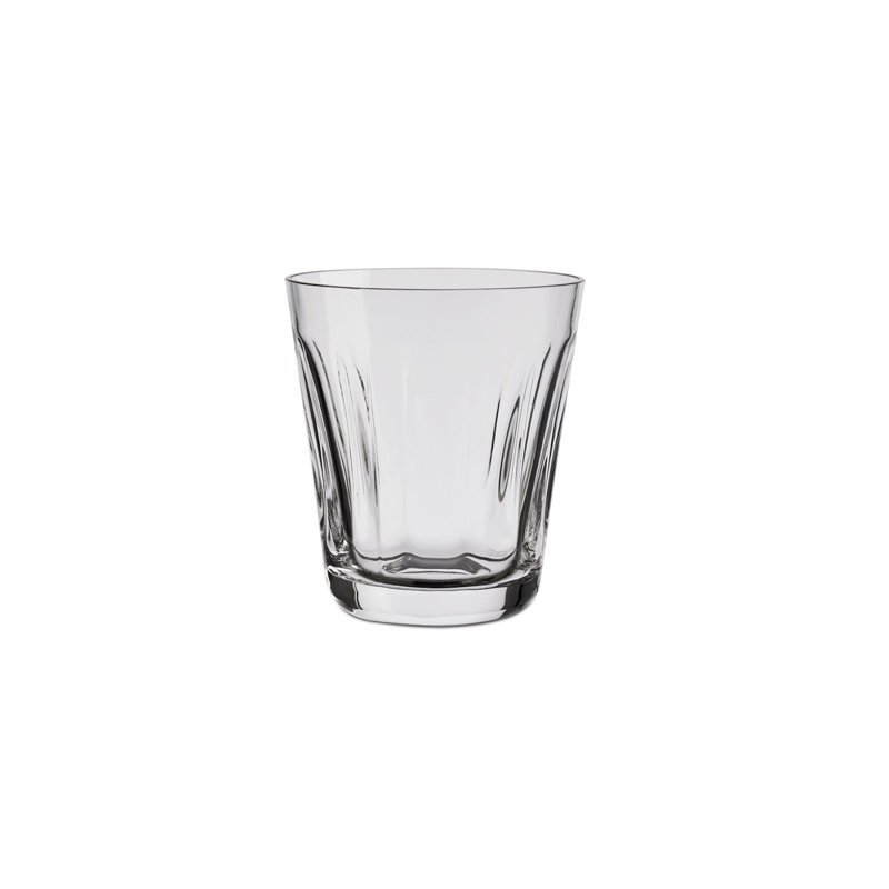 Lady 9.81oz. Handmade Crystal Drinking Glass Set, Clear