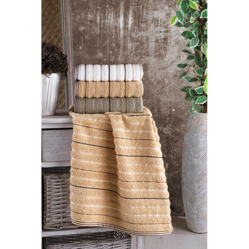 Ensemble de serviettes 100% coton Berania 3 pièces