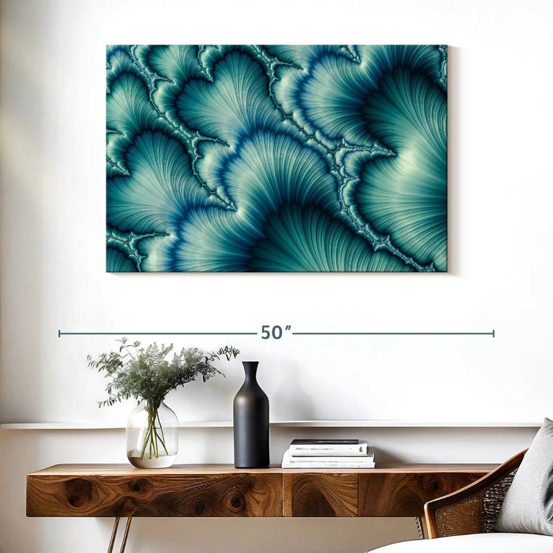 Avery Petals Digital Abstract, 26" H x 39" W