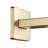 Aquaterior Shower Faucet Set Wall Mount Concealed Mixer Valve Rain Shower Gold