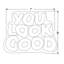 Tapis 7 pi x 10 pi You Look Good