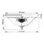 Baddesley Glass Flush Mount