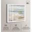 Décoration murale minimaliste Shallow Waters II par Art Remedy, cadre blanc, 41 x 41-1544423614-1544423613