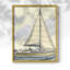 Série NAUTICAL Cxxix - reproduction encadrée de qualité supérieure - prête à être accrochée - aucun clou requis-1791418724-1791418721