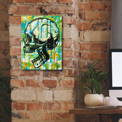 «Screaming Skull 2» par Dean Russo Studios, art mural sur toile
