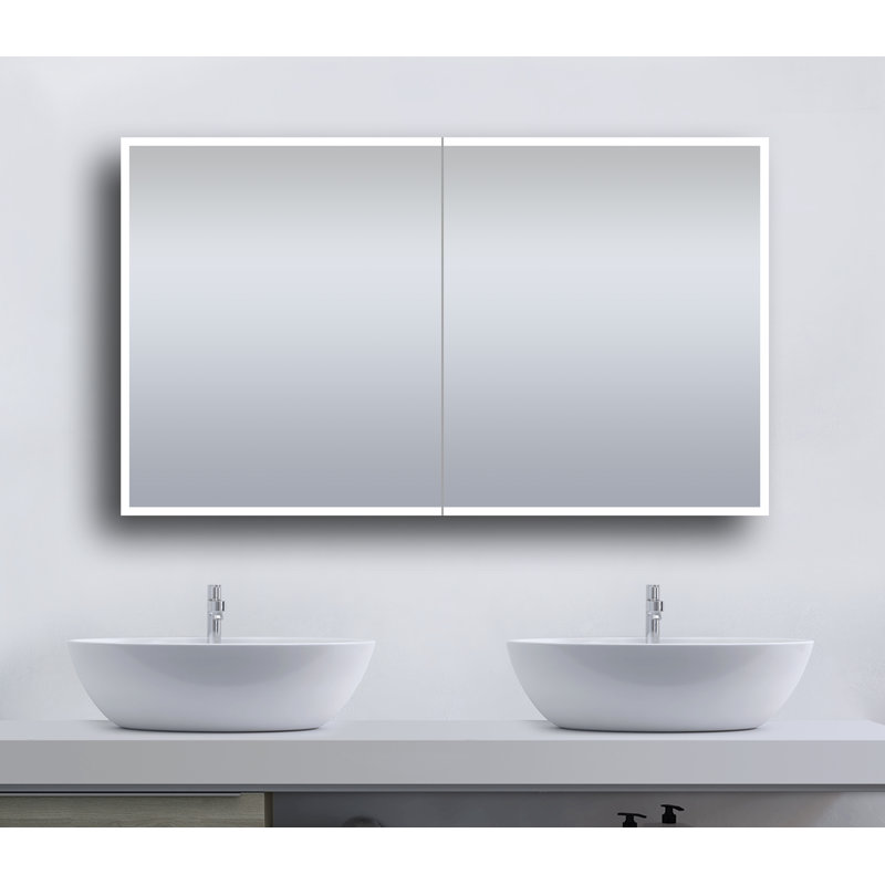 Miroir pour armoire à pharmacie à fixation en surface l 48 po x H 28 po Northstate