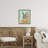 Polka Dot Spring Rabbit Floating Frame, design by Jilly Jack Designs-1421461122-1421461123