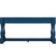 Console 63 pouces avec tablette. Bleu marine, bois massif, construction stable, processus d'assemblage sans effort de 63 po à 3 tiroirs et 1 structure en bois, robuste et fonctionnel, installation facile-1395822671