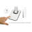 Mount-It! LED Desk Lamp With USB Charging Port Dimmable Touch Controls with Color Adjustment