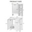Armoire de salle de bain Thurmann-217655303