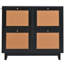 Armoire à chaussures Highworth Rattan Boho-1048814948