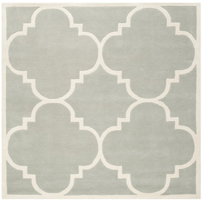 Carolene Hand Tufted Wool Geometric Rug