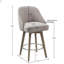 Tabouret de comptoir avec siège pivotant-1720266625-1735651292