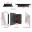 40.6mm W 61.2mm H Medicine Cabinet Mirror