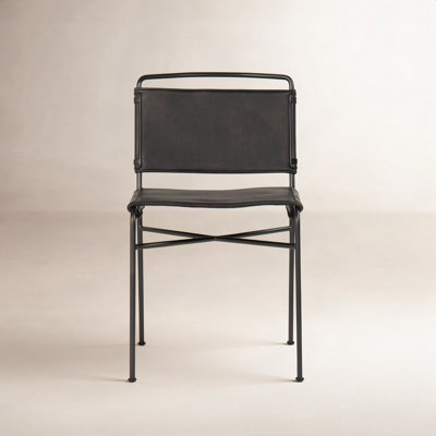 Chaise d'appoint en métal Stoehr
