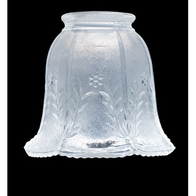 4'' H Glass Bell Lamp Shade