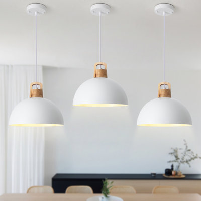 Luminaire suspendu simple 3 lumières Stelmach