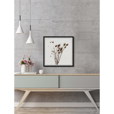 Dried Burdock - Single Picture Frame Painting