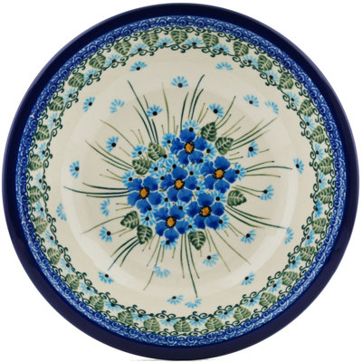 Forget Me Not Stoneware Pasta Bowl