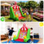 Jeu de carnaval gonflable GR8FUN 6,6 pi, jeu de lancer de cible avec 8 balles et ventilateur intégré, jeux de lancer en plein air pour la cour, l'anniversaire, les événements