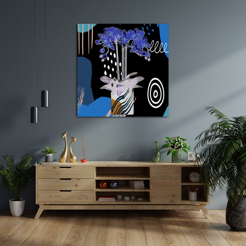 " Boho Floral 72 ", 36" H x 36" W x 1.5" D