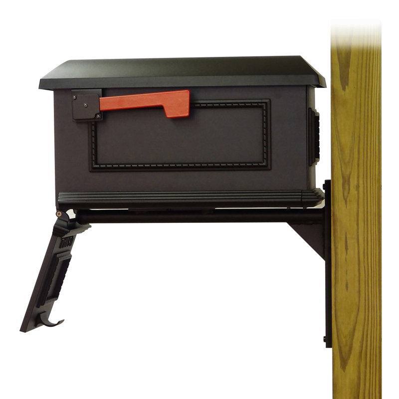 Aluminum Post Mounted Mailbox