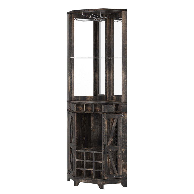 Armoire de rangement de coin
