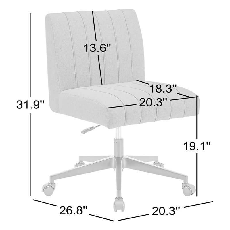 Sally Office Chair Cedar Green, Brown