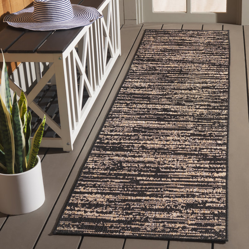 Tapis abstrait Chaniya Performance Performance, Tapis de couloir 2 pi x 8 pi