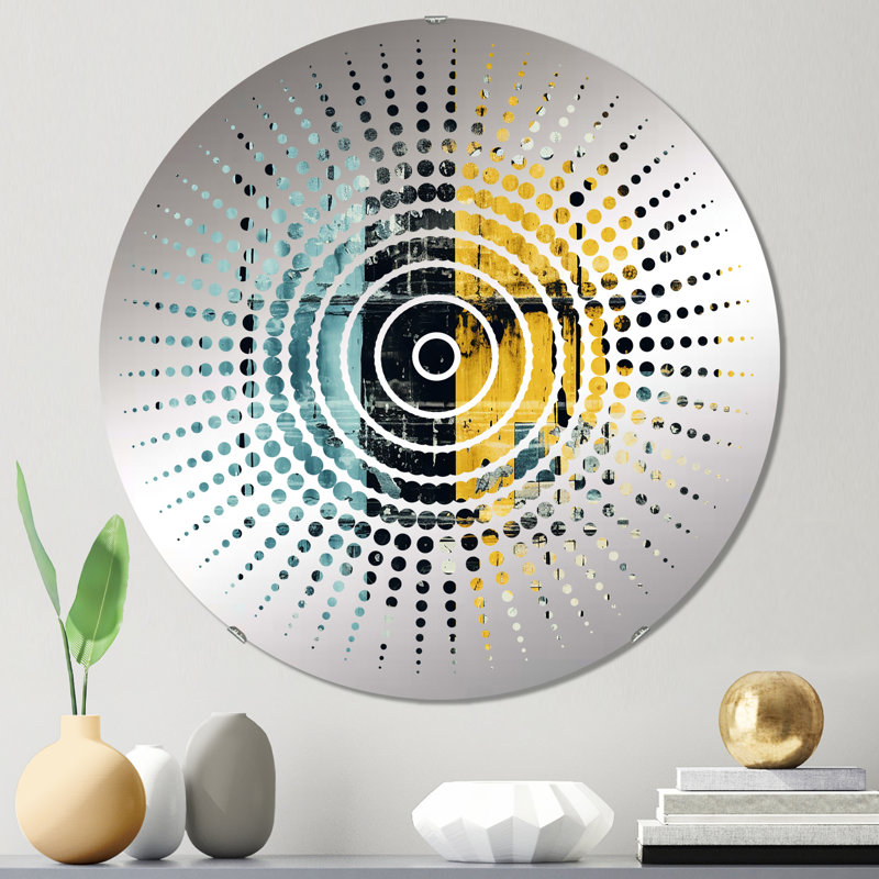 Miroir mural Caylob, 31,4 po x 31,4 po