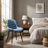 Chardee Upholstered Dining Chairs Faux Leather Waterproof Side Chair With Metal Frame-677716626