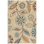 Tapis beige à motif floral Viper-1904820364