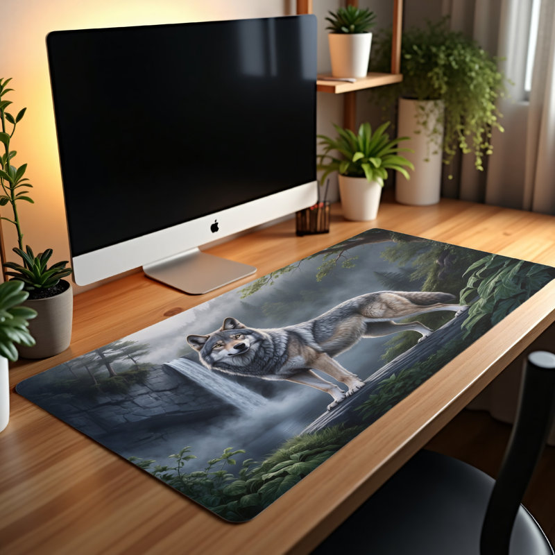 Polyester Desk Pad, 23.6x13.8
