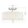 Chandran Fabric Semi Flush Mount