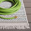 Tapis Wicker 152 en turquoise / beige-1378705141