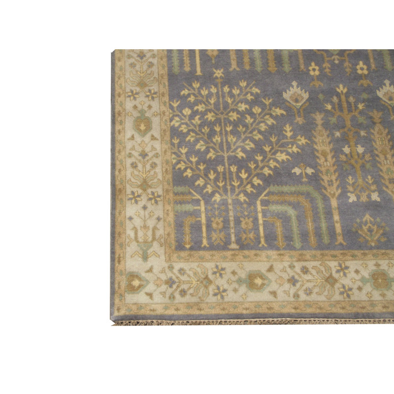 Tapis gris Oushak 8 x 10