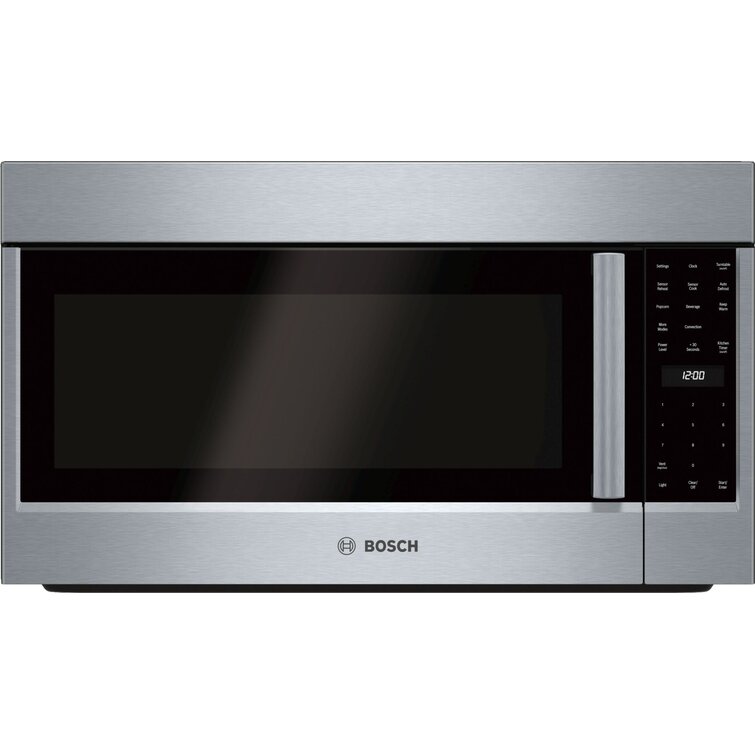 Kucht 1.6-cu ft 1000-Watt Built-In Microwave with Sensor Cooking Controls  Air Fry (Stainless Steel)