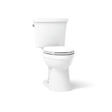 Kelston Comfort Height Two-Piece Elongated 1.28 Gpf Toilet With Continuousclean St Technology
