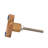 1 1/2" Length Round Knob Multipack