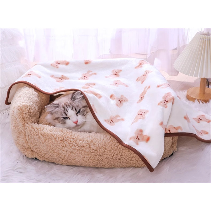 Flannel Dog Blankets, 15.74" W x 23.62" L