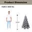 Lighted Artificial Christmas Tree-1965626087