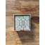 Square 6 Piece Coaster Set With Holder