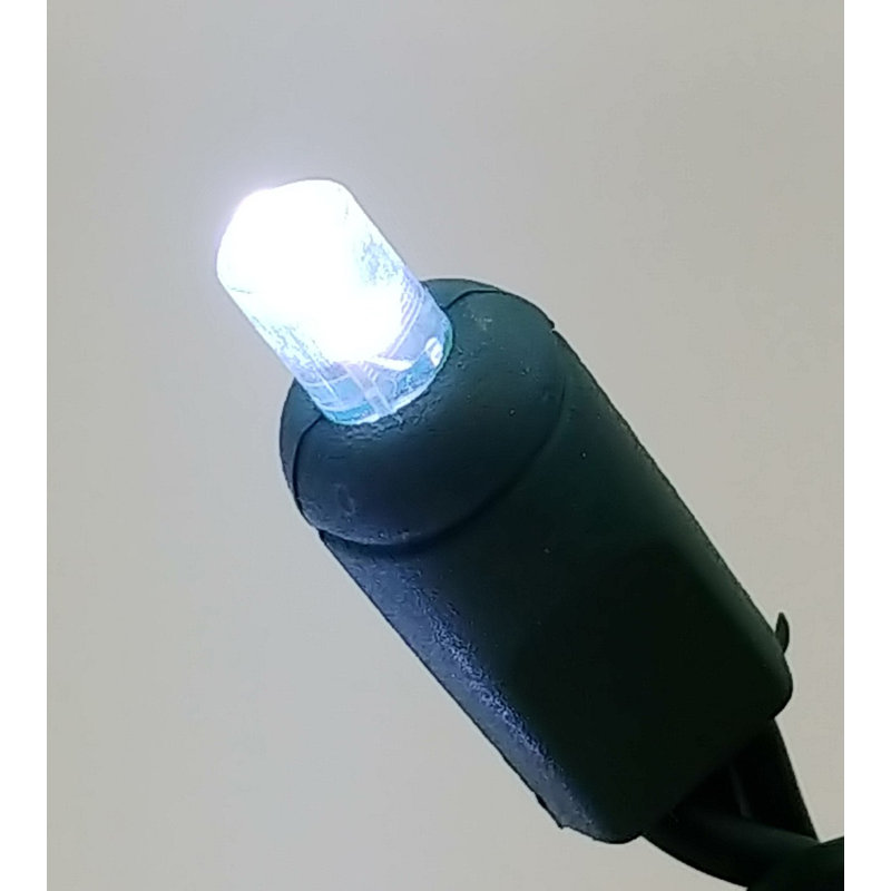 Guirlande lumineuse, Blanc pur