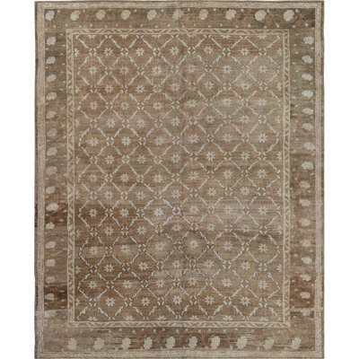 Antique One-of-a-Kind Rectangle 7'8" x 9'7" Area Rug