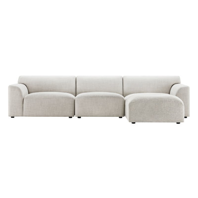 Morell 4-Piece Upholstered Modular Sofa