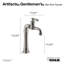 Artifacts® Gentleman's Bar Faucet with Accessories-16321527